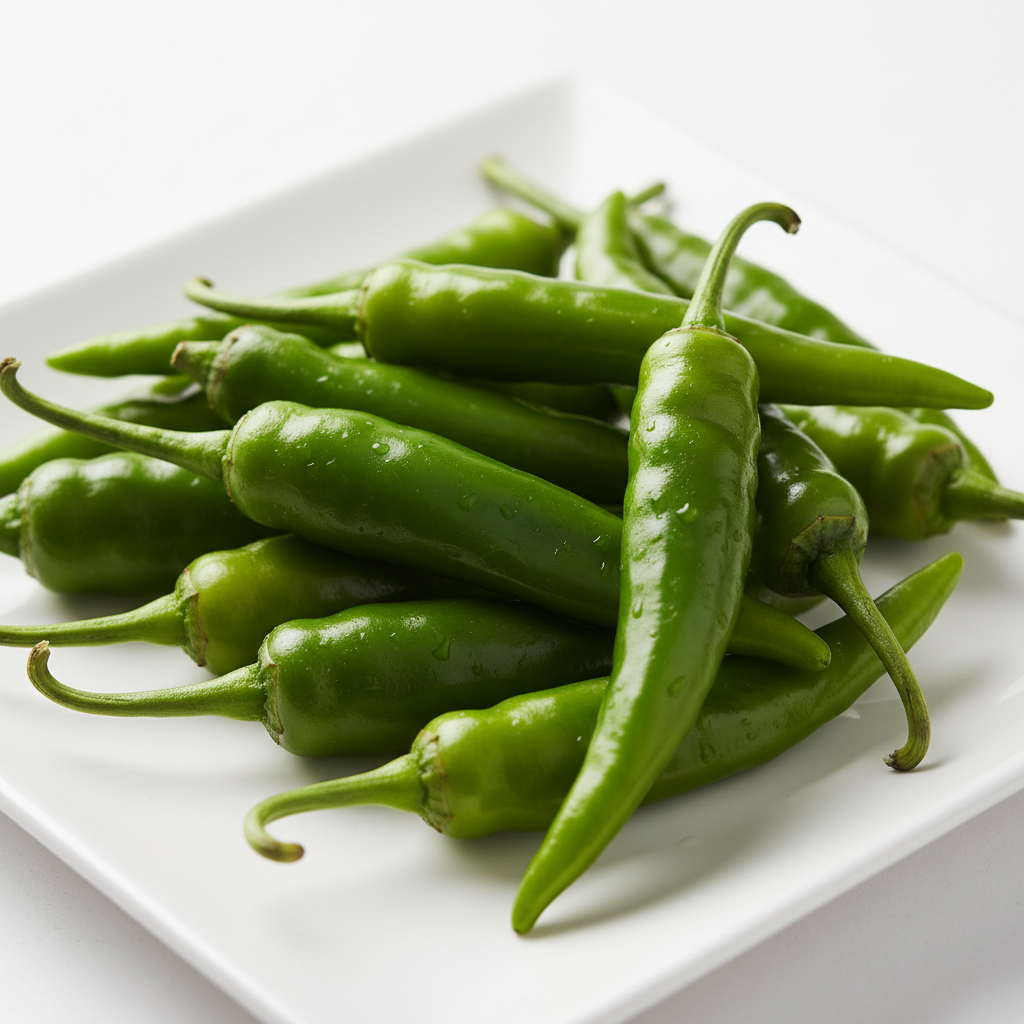 Fresh Green Chillies