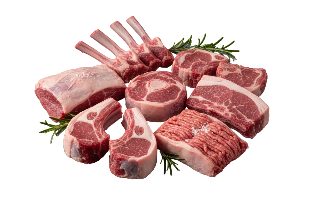 Halal Fresh Lamb PICTURE TRANSPARENT 