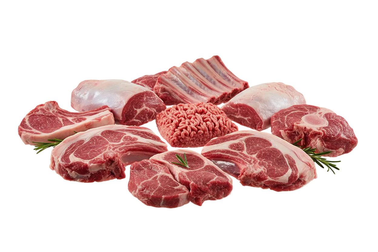 Halal Fresh Mutton PICTURE TRANSPARENT 