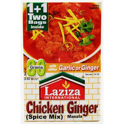 Laziza Chicken Ginger Masala 80g