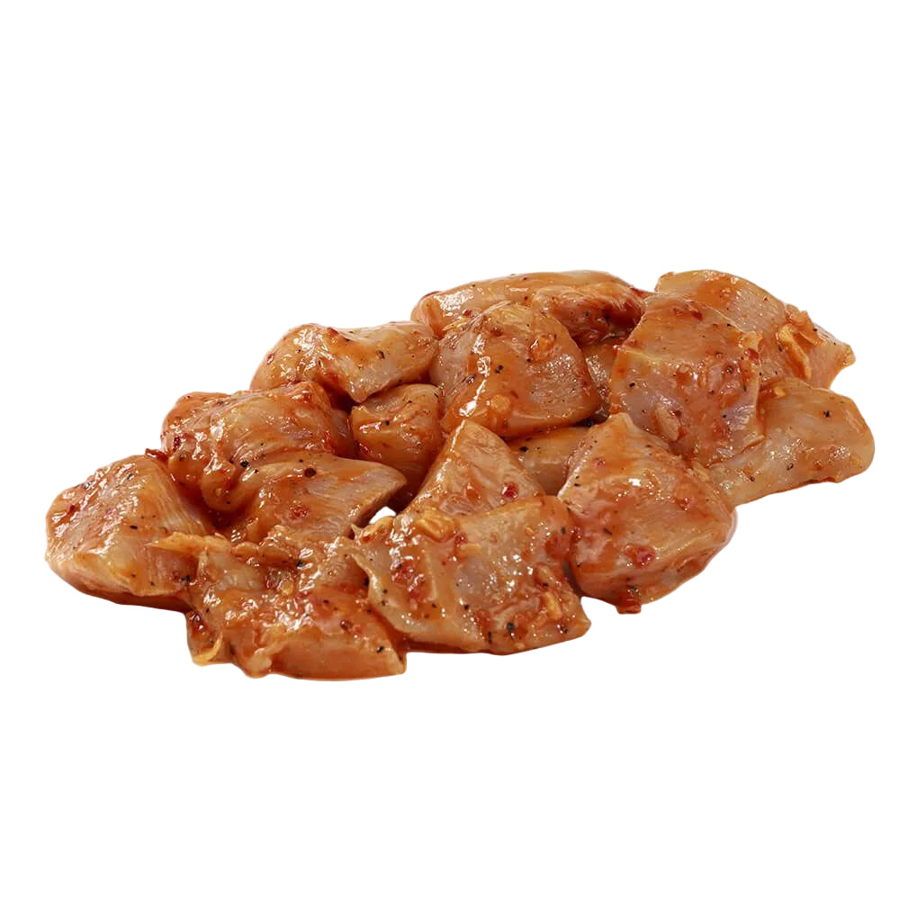 Halal Fresh Marinated Chicken Breast Cubes