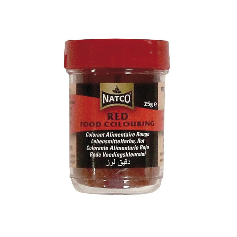 Red Food Colouring - Powder 25g (Brand May Vary)