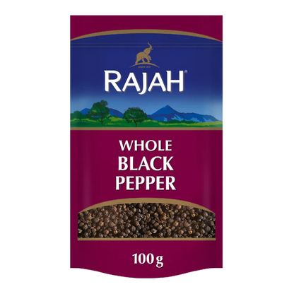 Whole Black Pepper 100g (Brand May Vary)