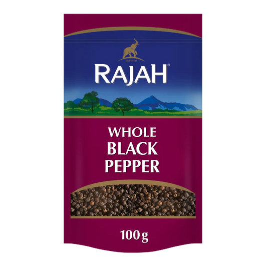 Whole Black Pepper 100g (Brand May Vary)